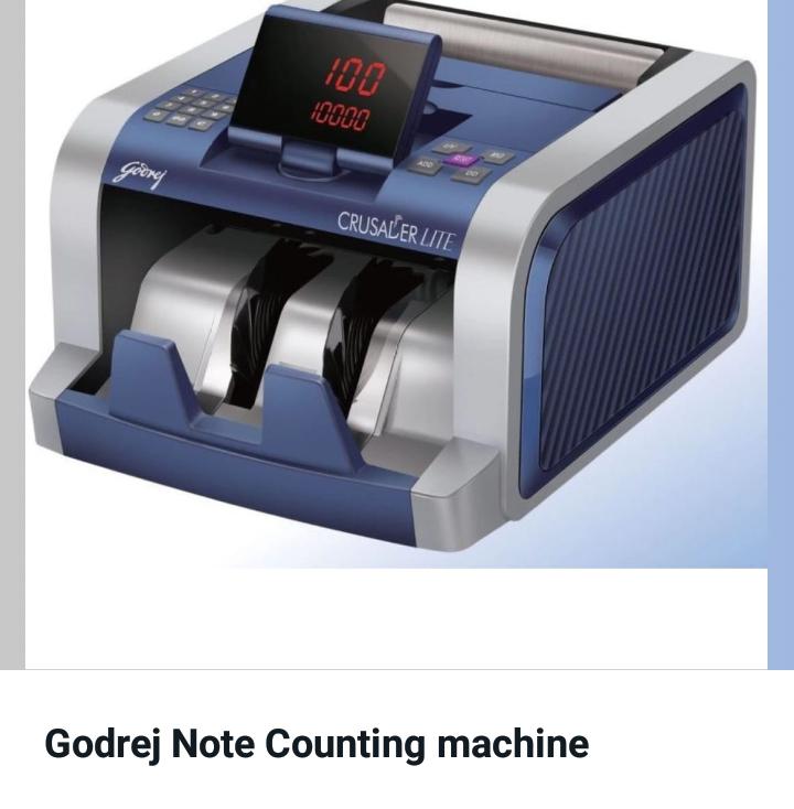 Note counting machine